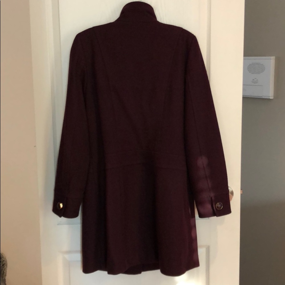 Vince Camuto Burgundy Winter Coat - FINAL SALE - Picture 2 of 6